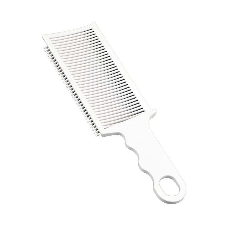 Professional Ionic Flat Hair Comb Custom Logo Wooden Comb with Plastic Handle for Hair Styling and Care Portable and Home Use
