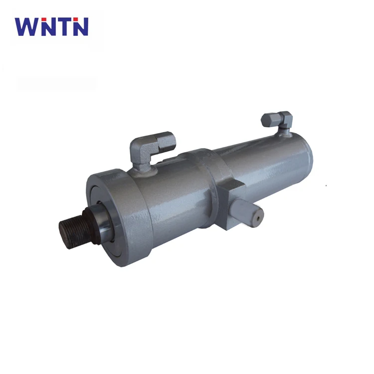 Custom chrome plated snow plow cylinder single double acting forklift hydraulic cylinders