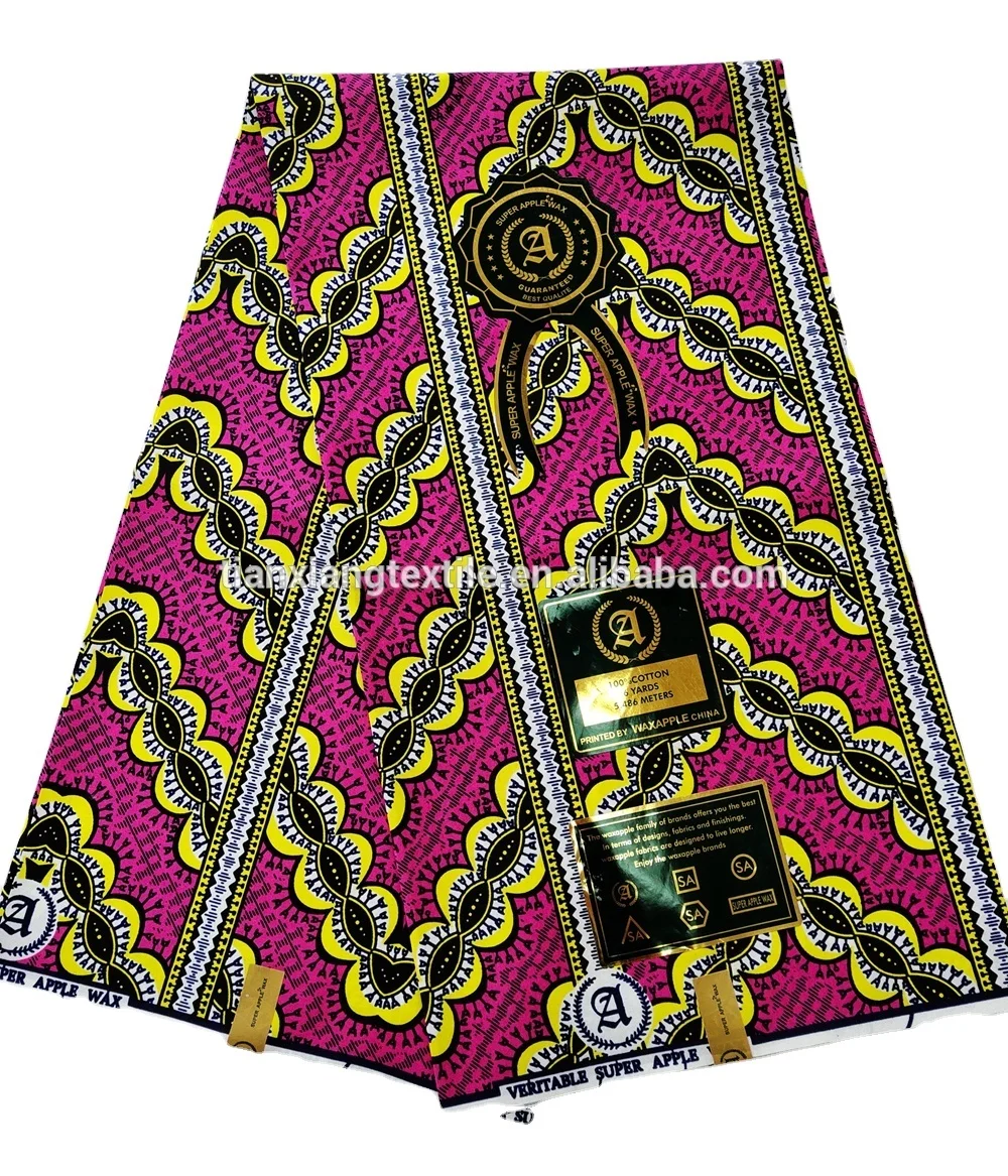 2021 горячая Распродажа 100% полиэстер Chiganvy качественная ткань khanga kitenge