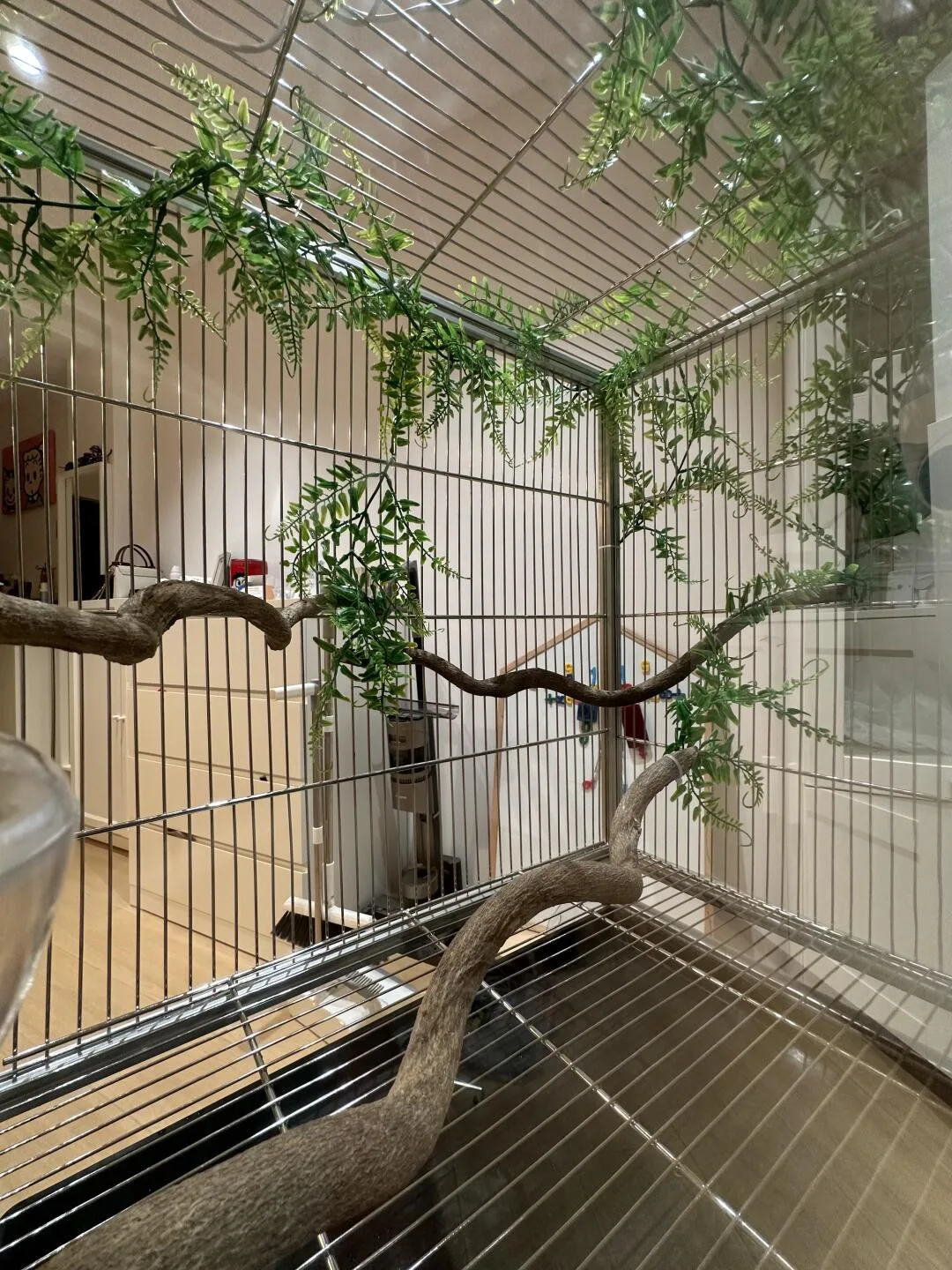 Factory Direct Wholesale Bird Cage Parrot Cage Home Use Cage Large Bird Villa Home Use