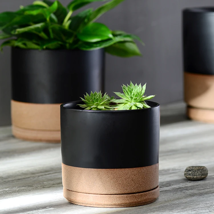 Cheap Desktop Indoor Decorative Potted Plant Pots Planters for Succulent Plants