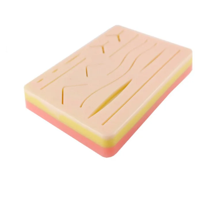 Suture Kit for Medical TrainingInstrument Medical Student Bebridement Surgery Practice Tool Ripstop Large Suture Pad