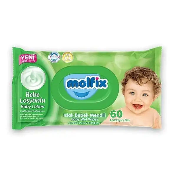 Alcohol free 100% biodegradable flushable baby wet wipes toilet wipes feminine wipes