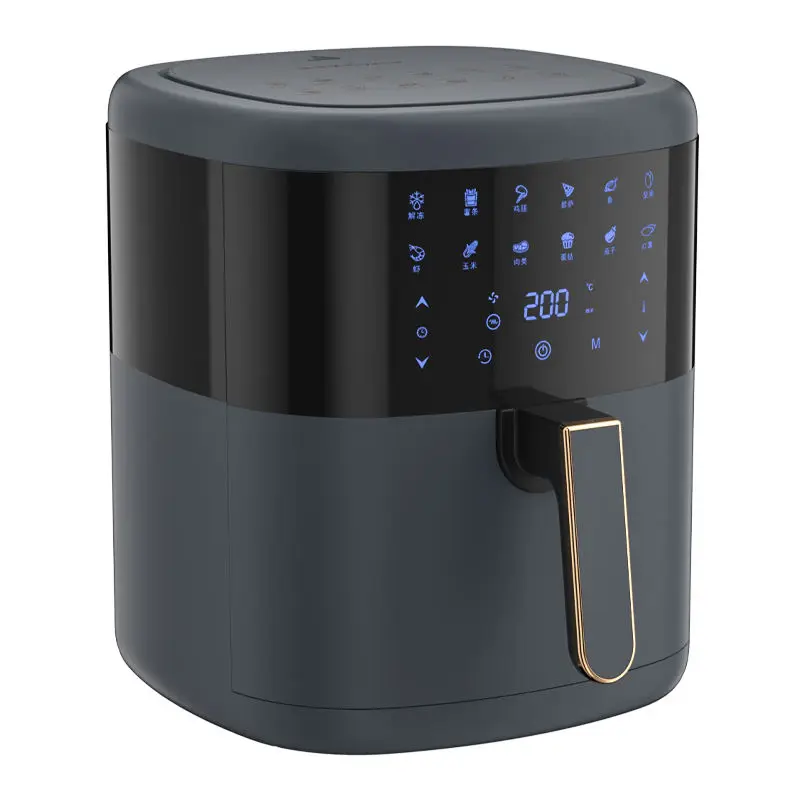 hot sale wholesale kitchen household Air Deep Fryers home healthy large capacity 6l electric air fryer without Oil