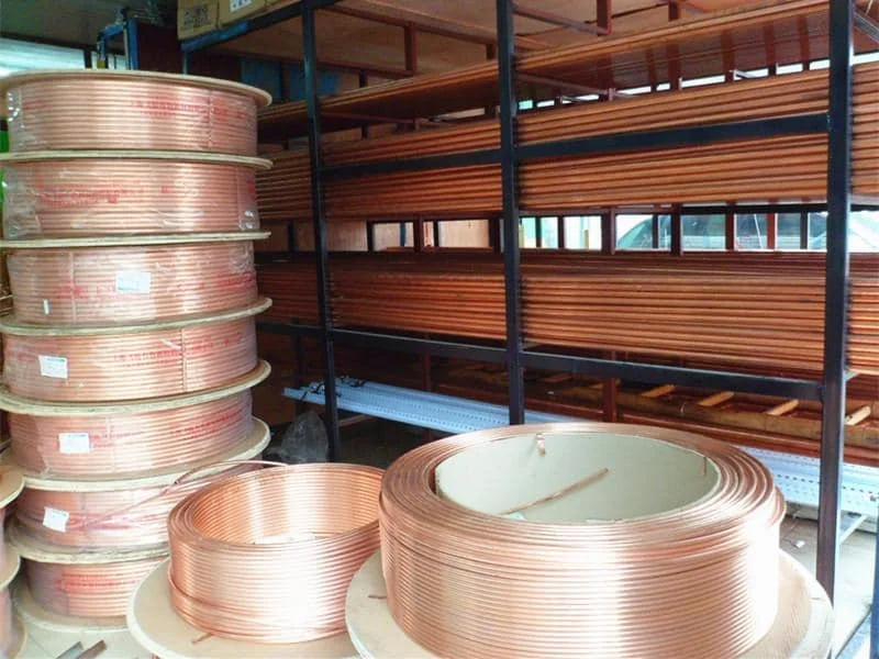 C1100 99.9% pure copper coil pipe