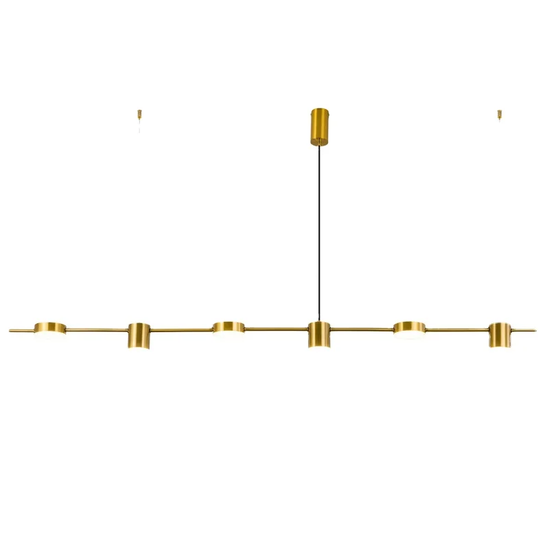 6 light poly chandelier pendant lamp modern kitchen bar par64 led lighting lamp