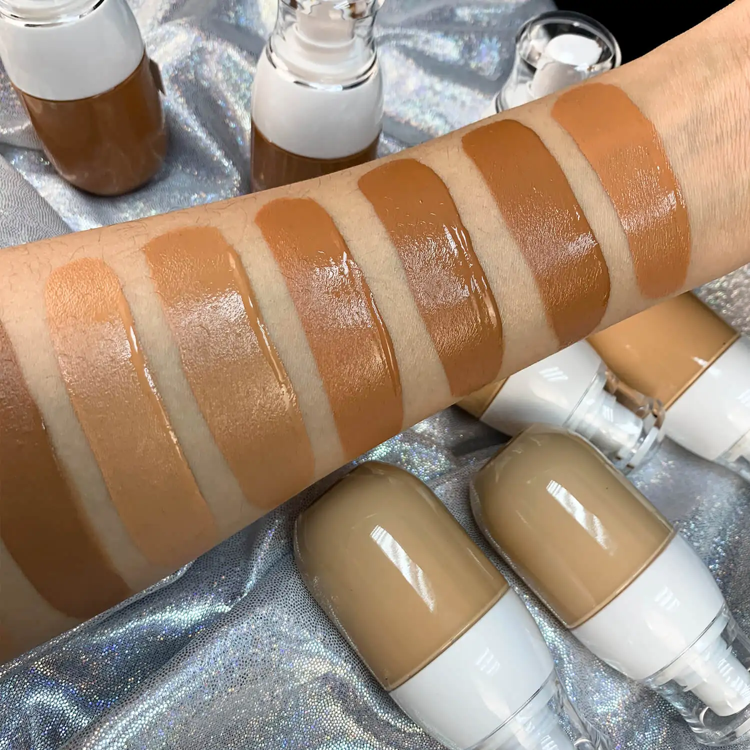 24 Hour Wear Make Up Foundation High Quality for all Skin Custom Full coverage foundation base foundation makeup