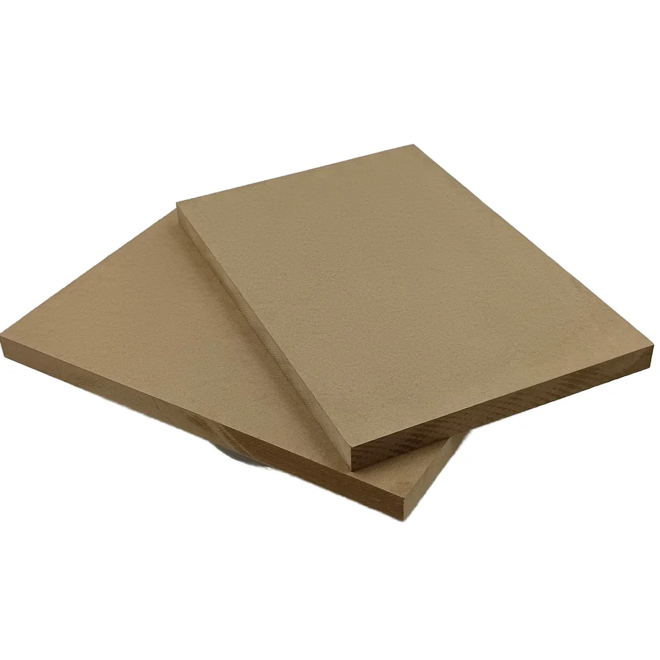 E1/P2 MDF18mm Mixed Pead Wood Fiberboard Carving Modern Design Hardboard Furniture Cabinets Kitchens Indoor Use FSC Certified