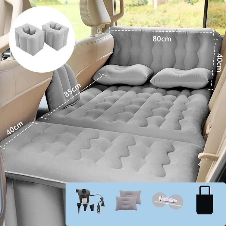 Custom back seat collapsible car air travel bed car  inflatable mattress