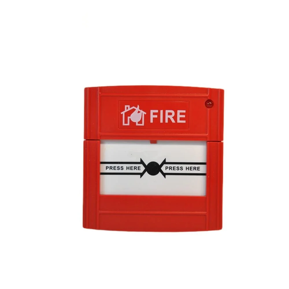 Fire Alarm Emergency Button 24vdc Conventional Non-addressable Led Indication Resettable Manual Call Point