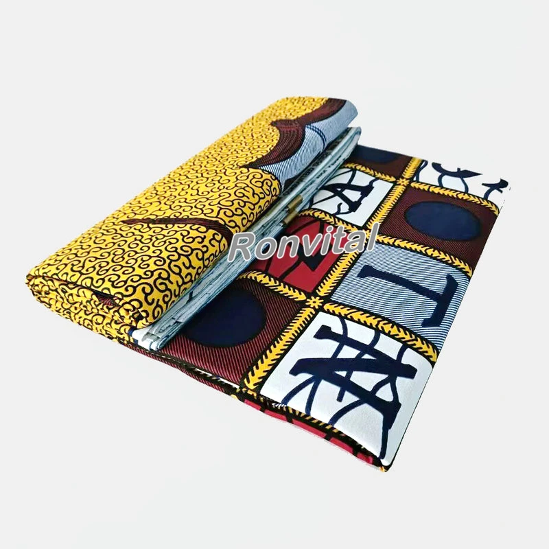 Wholesale popular ABC wax african printed fabric