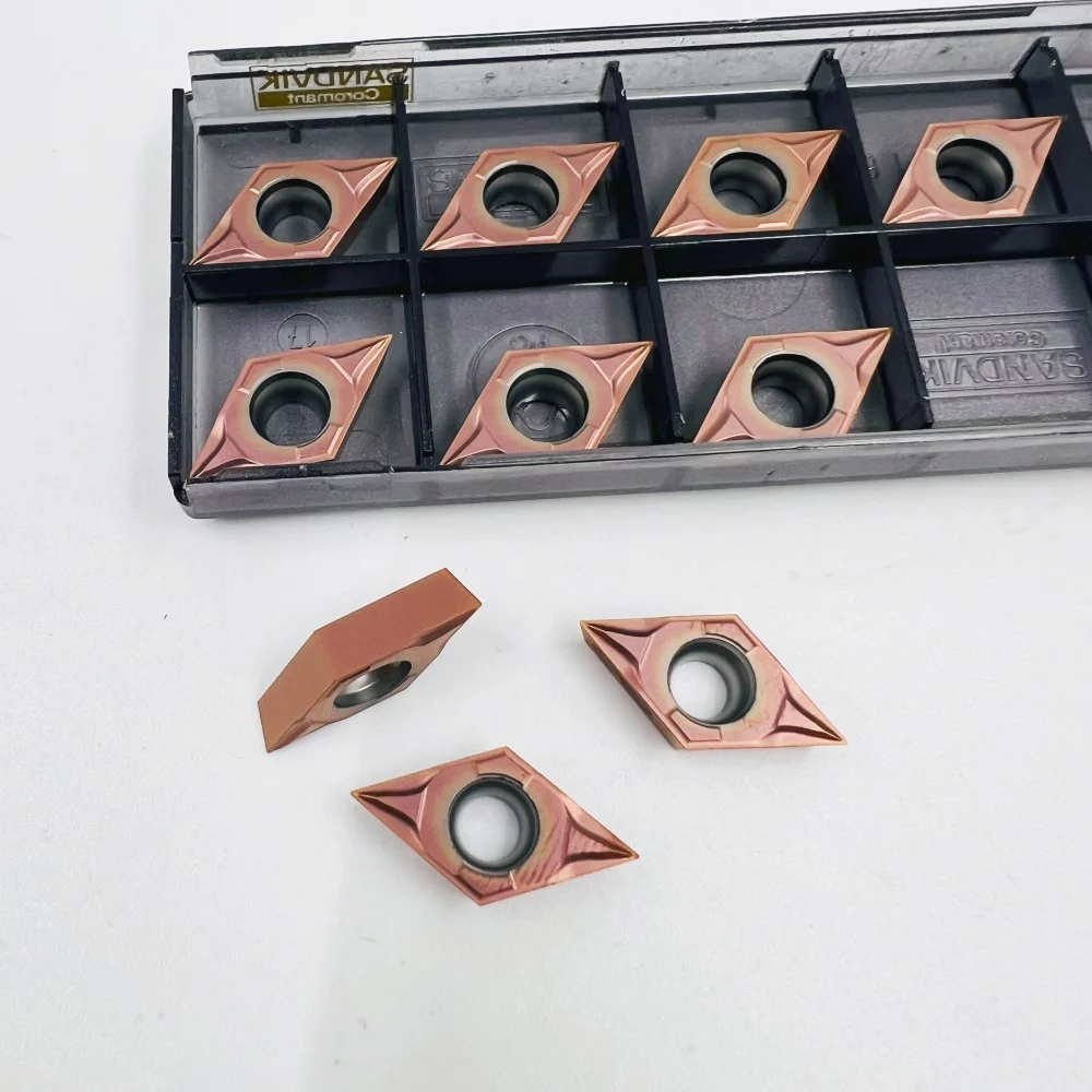 Sandviks 10 шт. DCMT11T302 режущие инструменты CNC токарные вставки