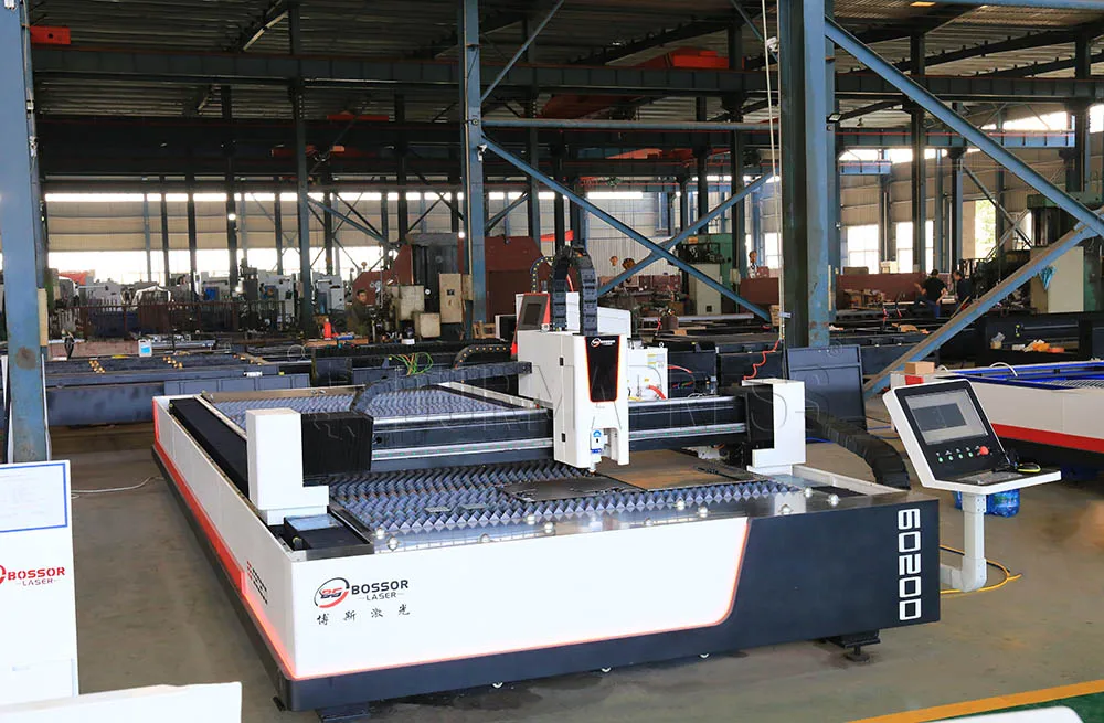 Stable working cnc fiber laser cutting machines 4000w fiber aluminum cutting machine