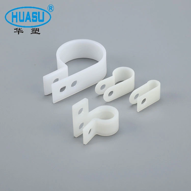 3/8 R Nylon Electrical Wire Cable Clip Cable Clamp