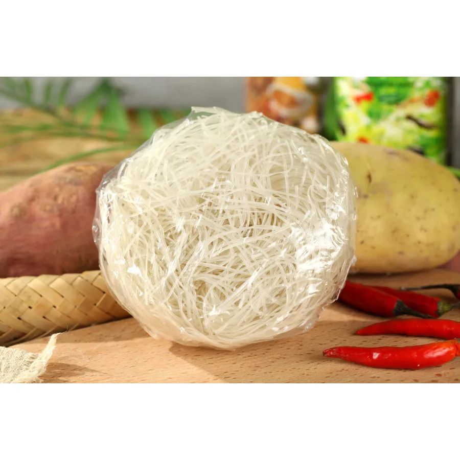 260g OEM Low Fat Sweet potato wide vermicelli Pasta hot pot wide noodles individual package vermicelli	Spicy Noodles Sichuan Hot