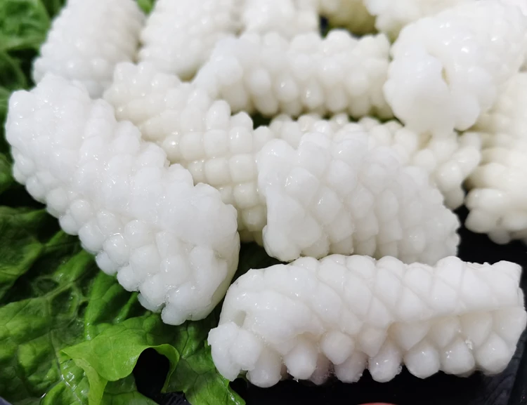  Высококачественный морепродукты Illex цветок кальмара замороженный