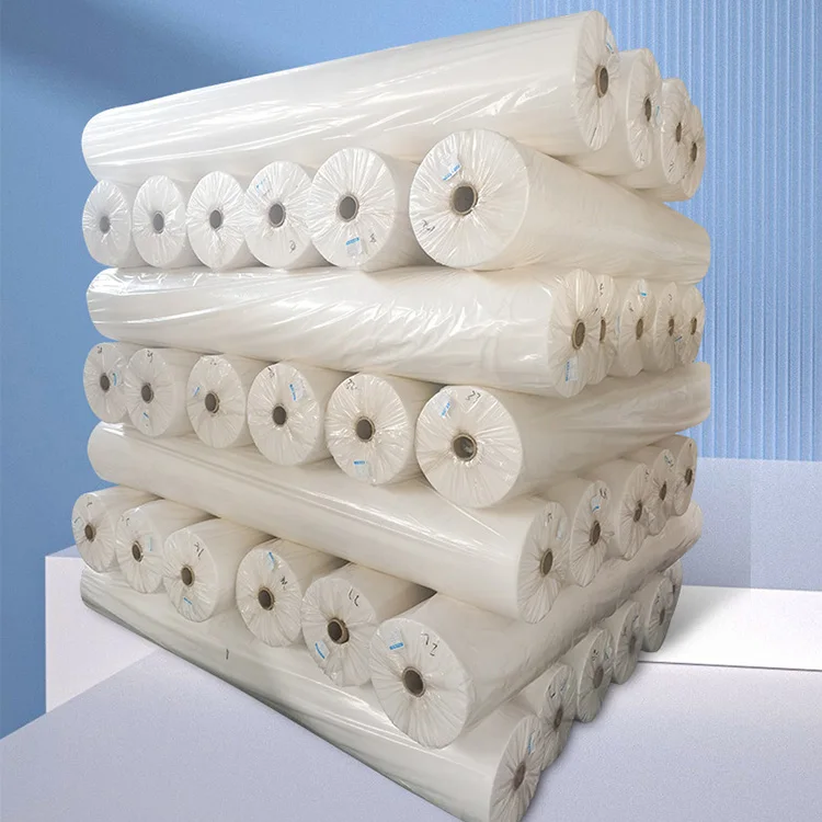 2024 new arrival 100% Rpp Spunbonded Non-woven Rolls Polypropylene Embossed Recycled with GRS TC