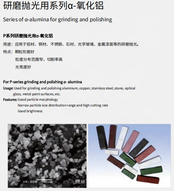 Aluminium Oxide Powder Nano Al2O3 Lapping Powder Alumina Powder For Glass polishing