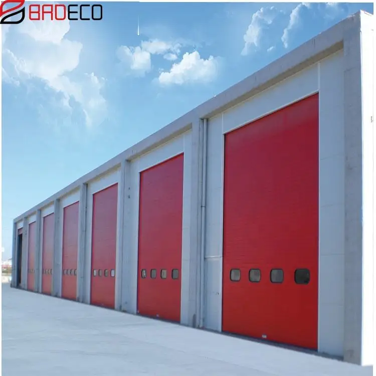 High Quality Automatic Sectional Industrial Vertical Door Steel Industrial Overhead Door