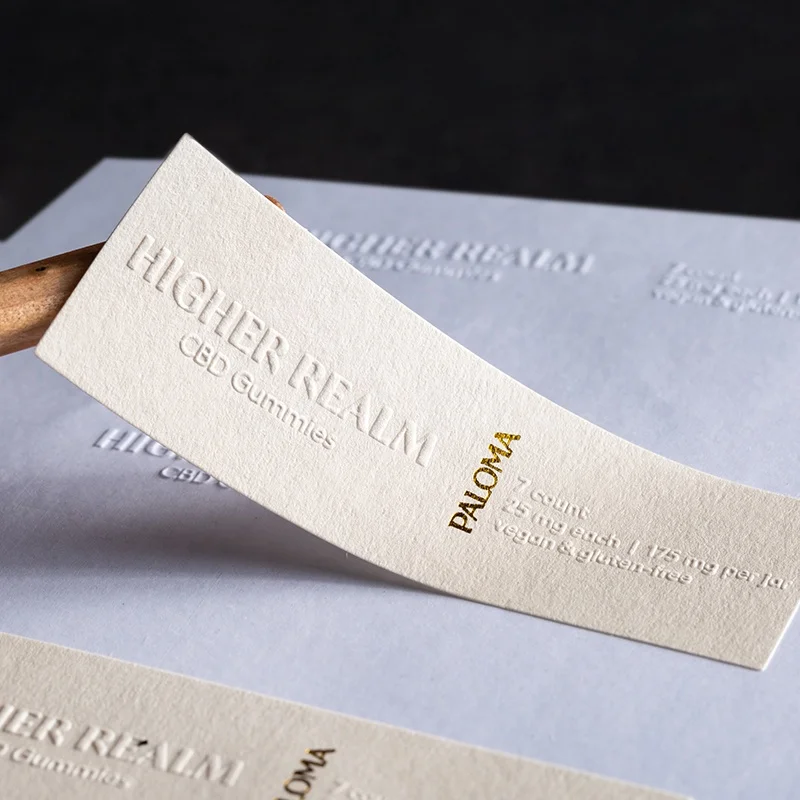 Custom Printing Matte Texture Embossed Logo Design Jewelry Gift Box Seal Sticker