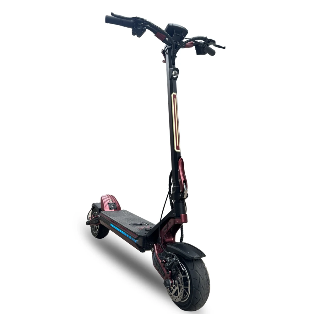 New Mukuta 9 Dual Motor 800W Electric Scooter Tire Foldable Off Road Electric Scooter With Seat France Electric Scooter