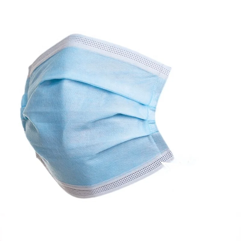 
Medical Face Mask 3ply non woven earloop flat type 