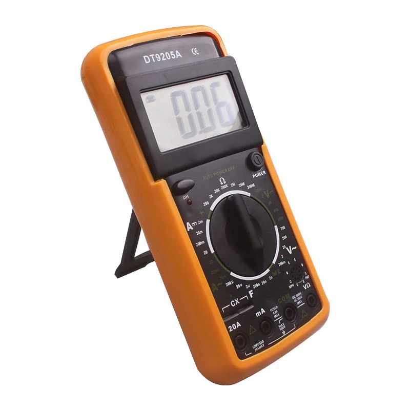 Orange Handheld GM9205A Digital Display Multimeter with Quality Assurance