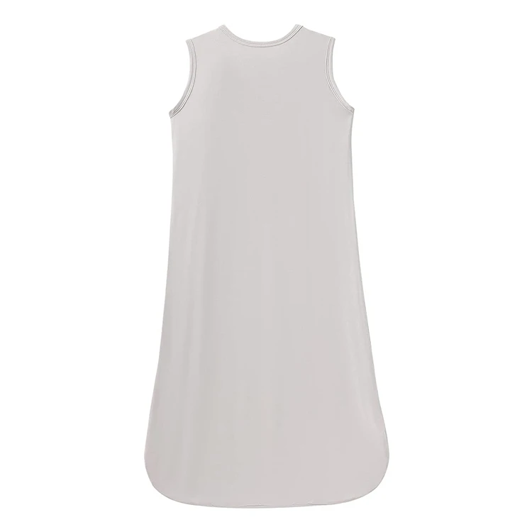 Newborn Baby Clothes Kids Sleep Sack Soft Natural Fabric Plain Solid 100% Bamboo Viscose Knitted Baby Sleeping Bag