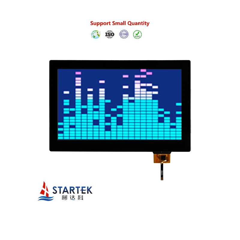 10.1 inch Capacitive Touch Screen TFT LCD 1024*600 LCD Display With LVDS Interface