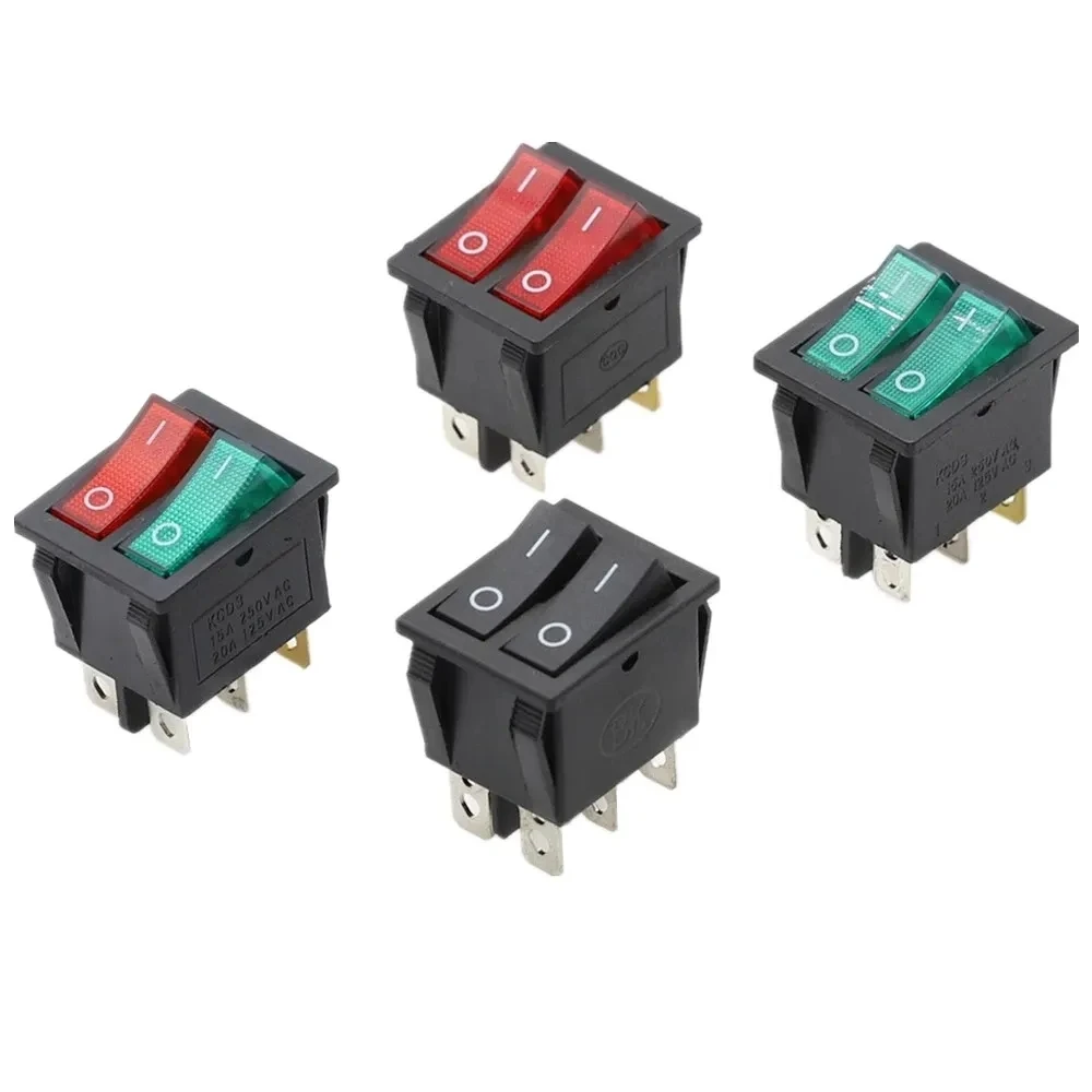 Waterproof Rocker Switch KCD4 4 Pin Warping Switch Waterproof Power Switch ON-OFF