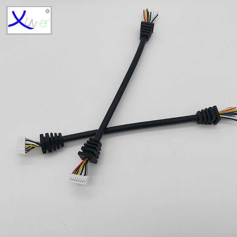 Assembly Wire Harnesses Custom JST ZH PH EH XH 1.0 1.25 1.5 2.0 2.54mm Pitch 2/3/4/5/6/8 Pin Connectors JST Cable