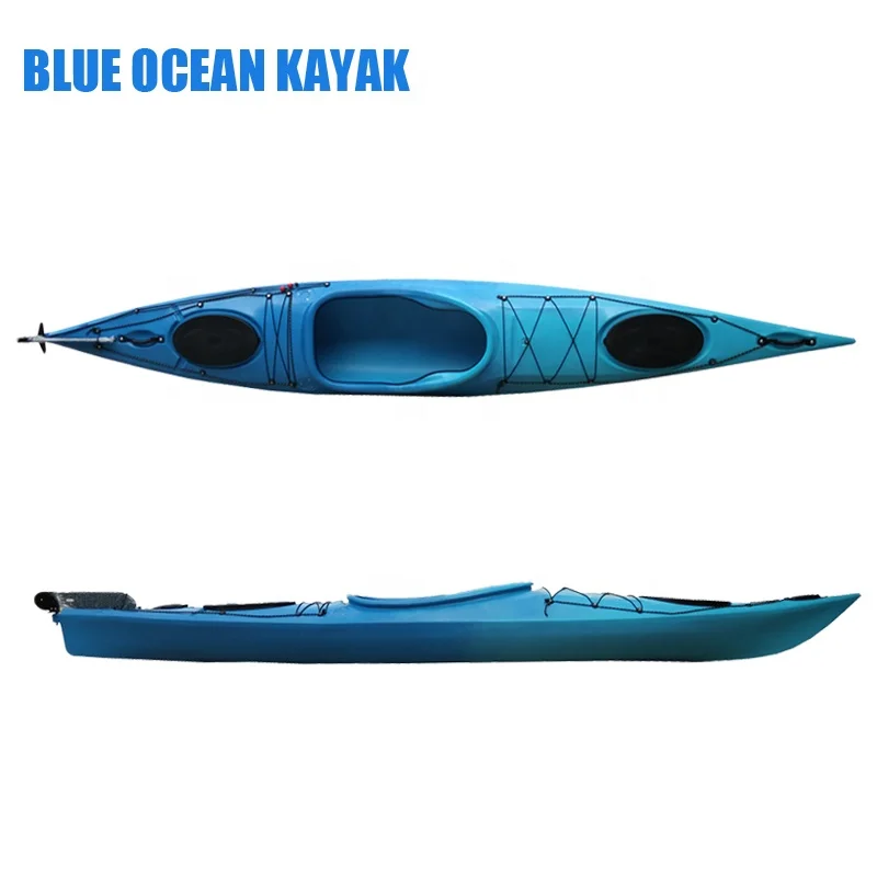 Single Plastic Cheap Sea Sit In Kayak from Blue Ocean Kayak