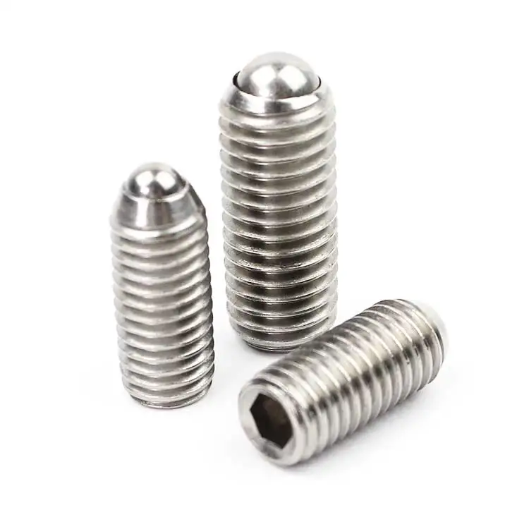Precision Locating GN615 Hex Socket Drive ball spring plunger stainless steel ball plunger black oxide finishing