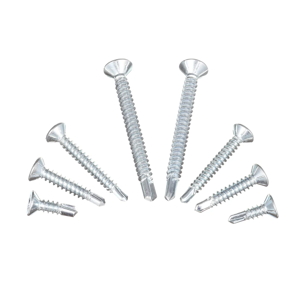 GB DIN Certification 12mm-90mm Stainless Steel M2.5. M3 M3.5 M4 M4.2 Furniture Oval Round Hex Head Screws For Windows Doors