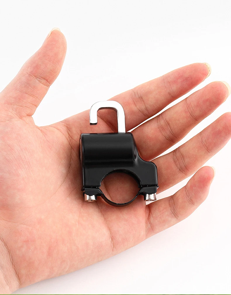 Electric bicycle helmet anti-theft lock fixed multi-function bicycle handlebar helmet lock