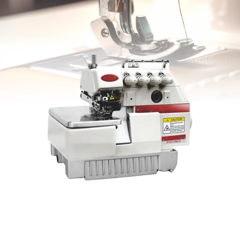 Golden Choice 737f-504m2-04-Da Three Thread High Speed Direct Drive Energy Saving Industrial Overlock Sewing Machine