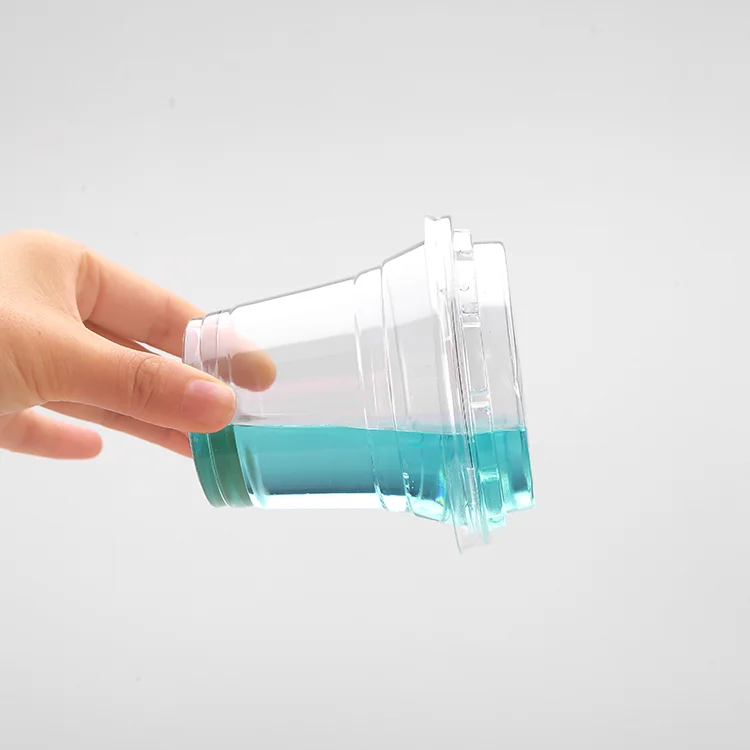 Hot Selling Disposable Yogurt 5oz 7oz 8oz 9oz Clear Plastic Ice Cream Dessert Cup With Cover