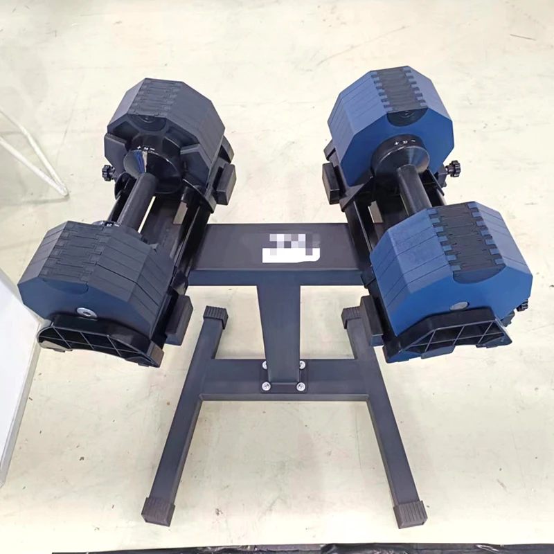 Commercial Black Rubber Dumbbell Black Free Weight Pairs Sets Rubber Coating Steel  Hex Rubber Dumbbell Gym Equipment