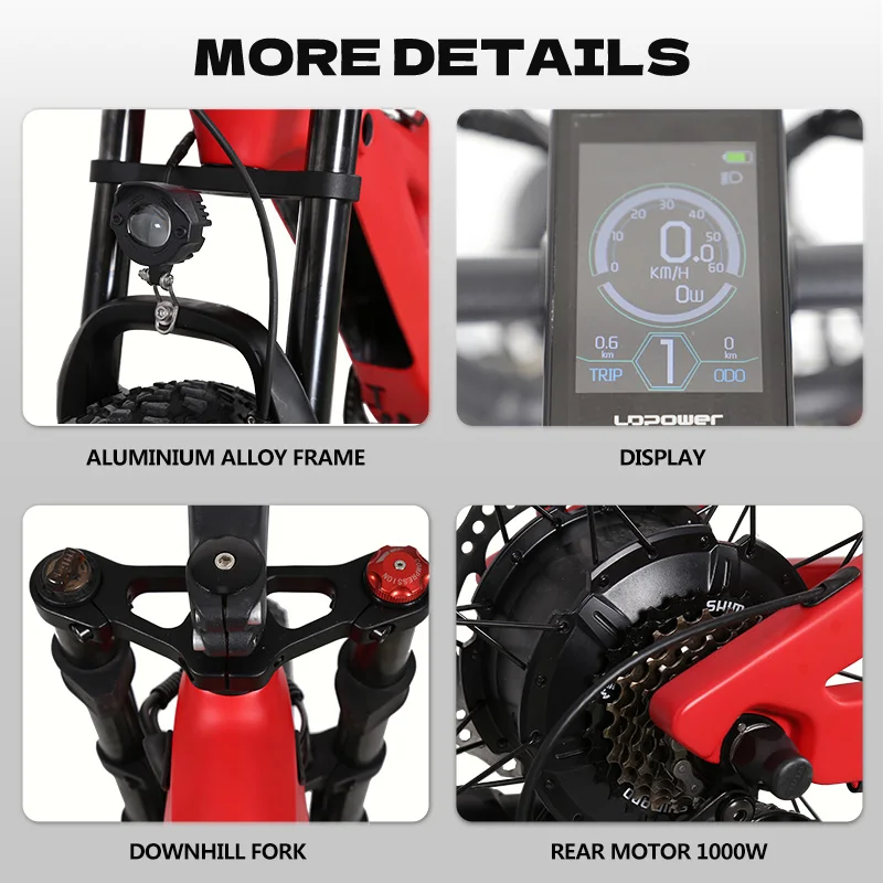 aimos OEM/ODM carbon fiber Electric Mountain Bike