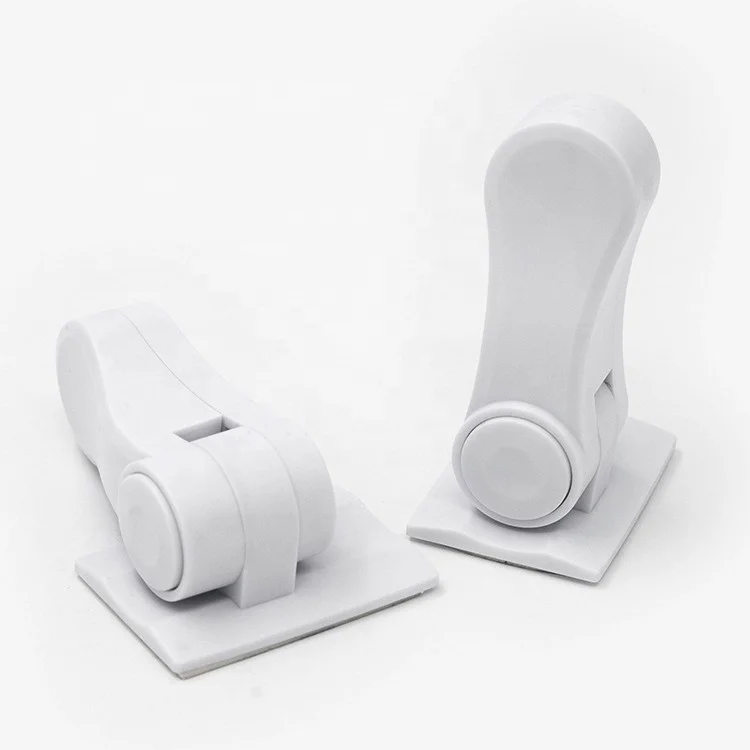 CPC Artamber Travel Hotel Portable Security Door Handle Safety Lock with 3M Back Glue