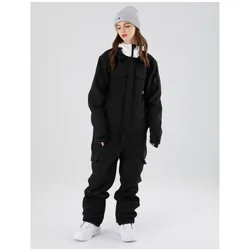 Customized Professional Snowboard Jumpsuits winter High waterproof Ski Racing Suits one piece women Tactical Overall