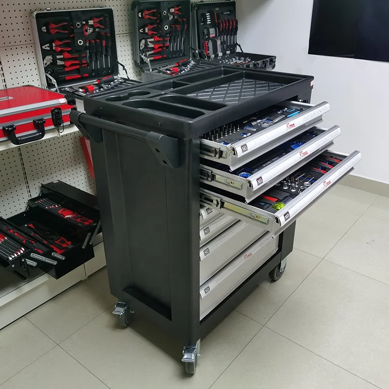 241pcs ручные инструменты workbench с шкафом инструмента кабинет ремонта