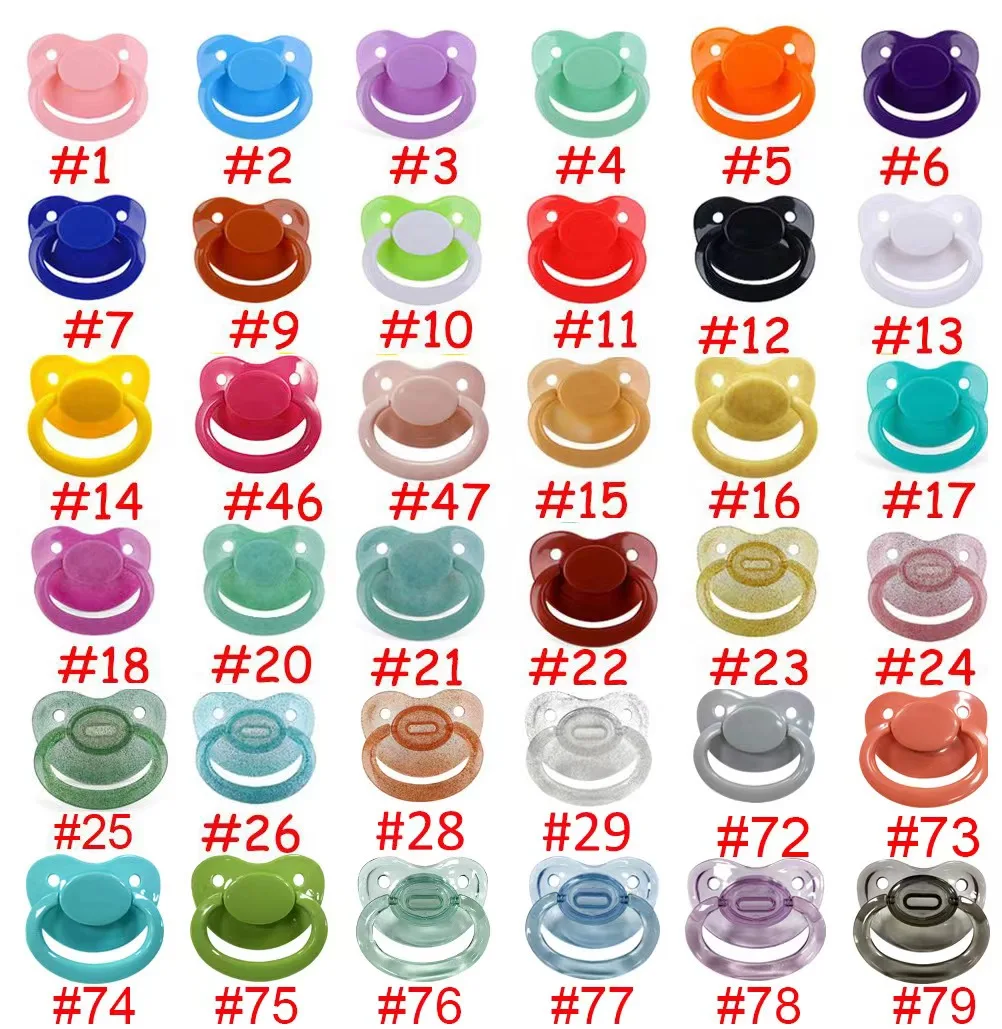 ABDL hot selling basic large nipple can be handmade DIY mouth gag silicone turkey/Canada ABDL nipple for adult