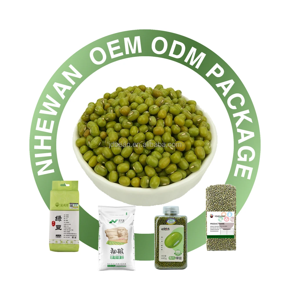 Green Mung Bean Dried Sprouting 2.6 3.5 3.8 4.4 mm Size Inner Mongilia China Origin Green Bean Seeds Moong Dal Mung Beans