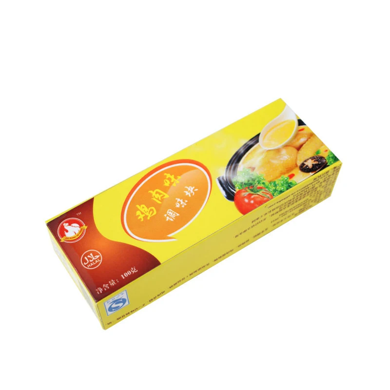 Price for Halal chicken bouillon cube soup stock bouillon stock