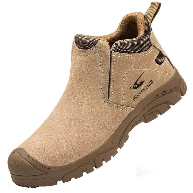 Botas De Seguridad Industrial Trabajo Para Hombre Light Work Men Safety Shoes Boots With Steel Toe Cap