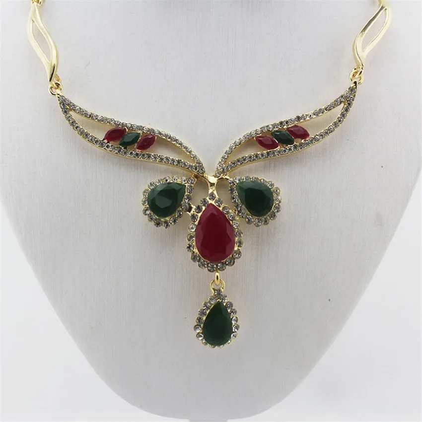 Manufacturers necklace earring indian bridal jewellery set