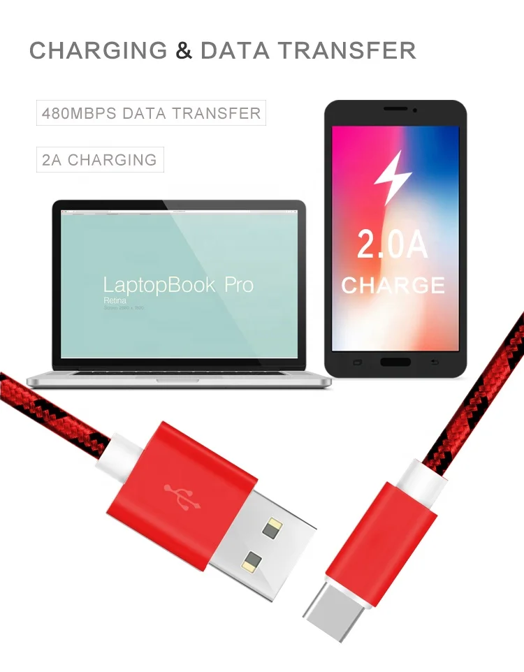  Заводская цена usb-кабель для зарядного устройства длиной 2 метра с тигровым узором Iphone