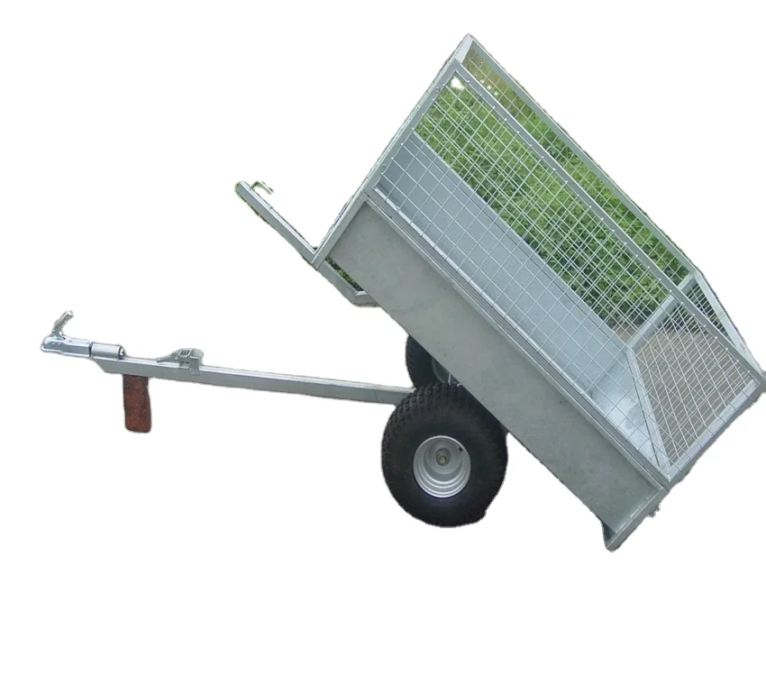 Hot Sale Small and Galvanized  ATV trailer CT0098