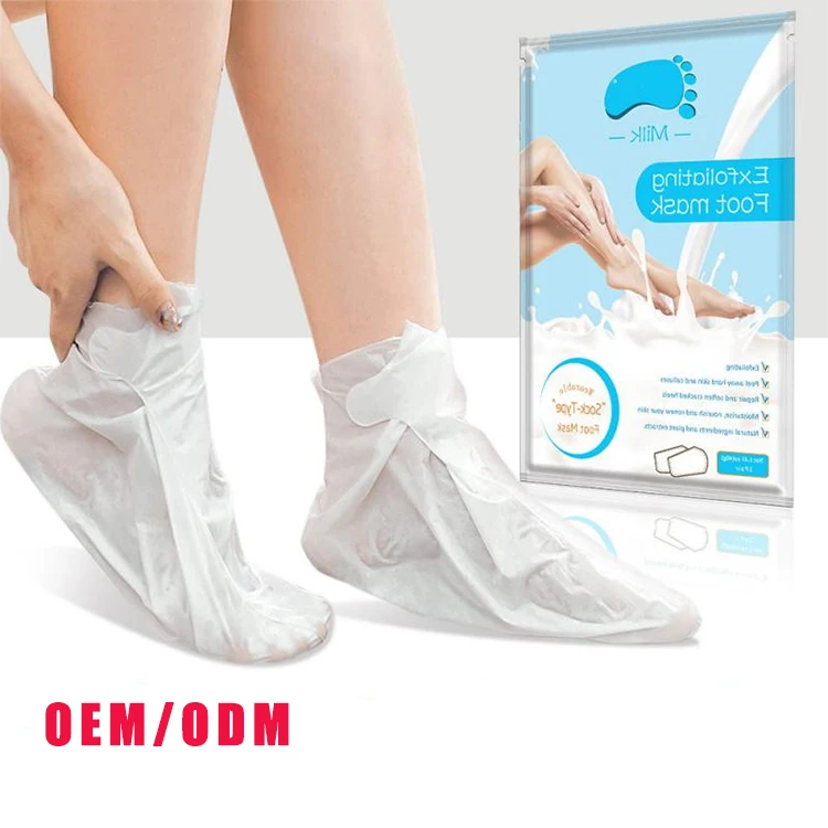 Wholesale Private Label Foot Scrub Exfoliating Foot Peal Heel Therapy Moisture Mask For Pedicure Foot Repair